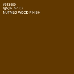 #613900 - Nutmeg Wood Finish Color Image